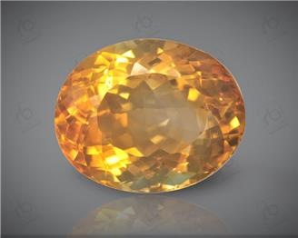 Yellow Citrine Natural Certified  11.55CTS-8459